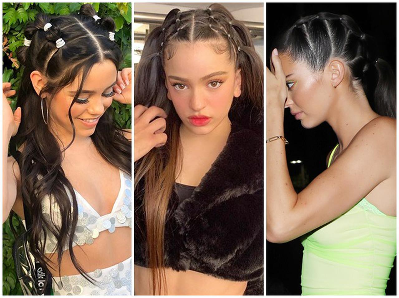 主役級にカワイイ90年代風ヘア「ブロッキングアレンジ」がトレンドの予感