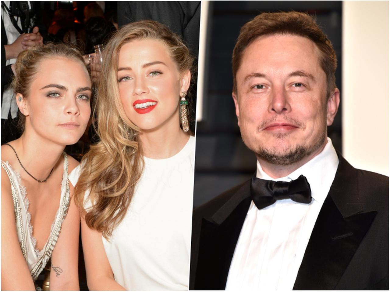 テスラ社イーロン・マスク、カーラ＆アンバーとの「3人での情事」疑惑を否定