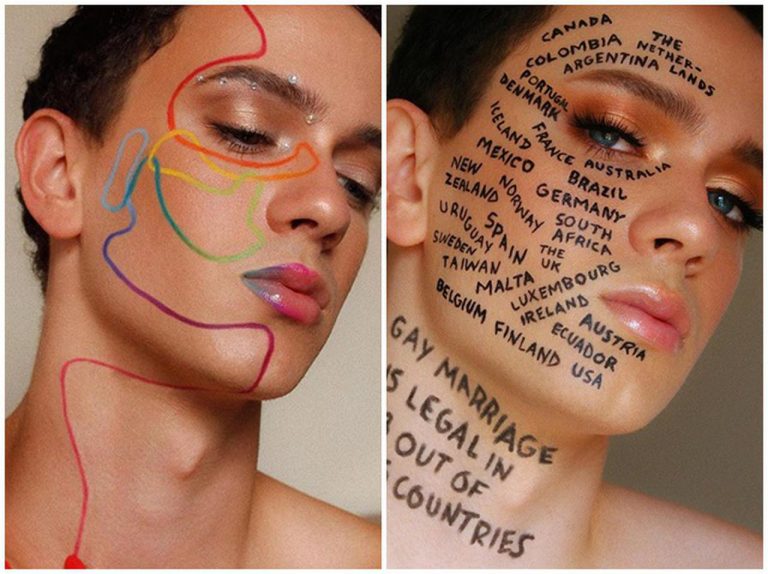 クィアのメイクアップアーティストがメイクを通して表現するメッセージとは？