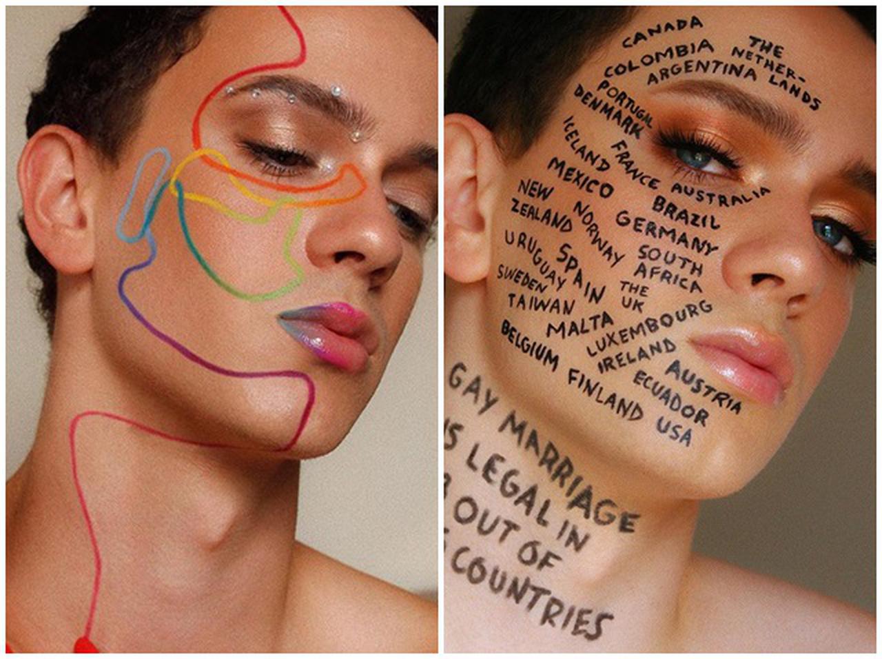 クィアのメイクアップアーティストがメイクを通して表現するメッセージとは？