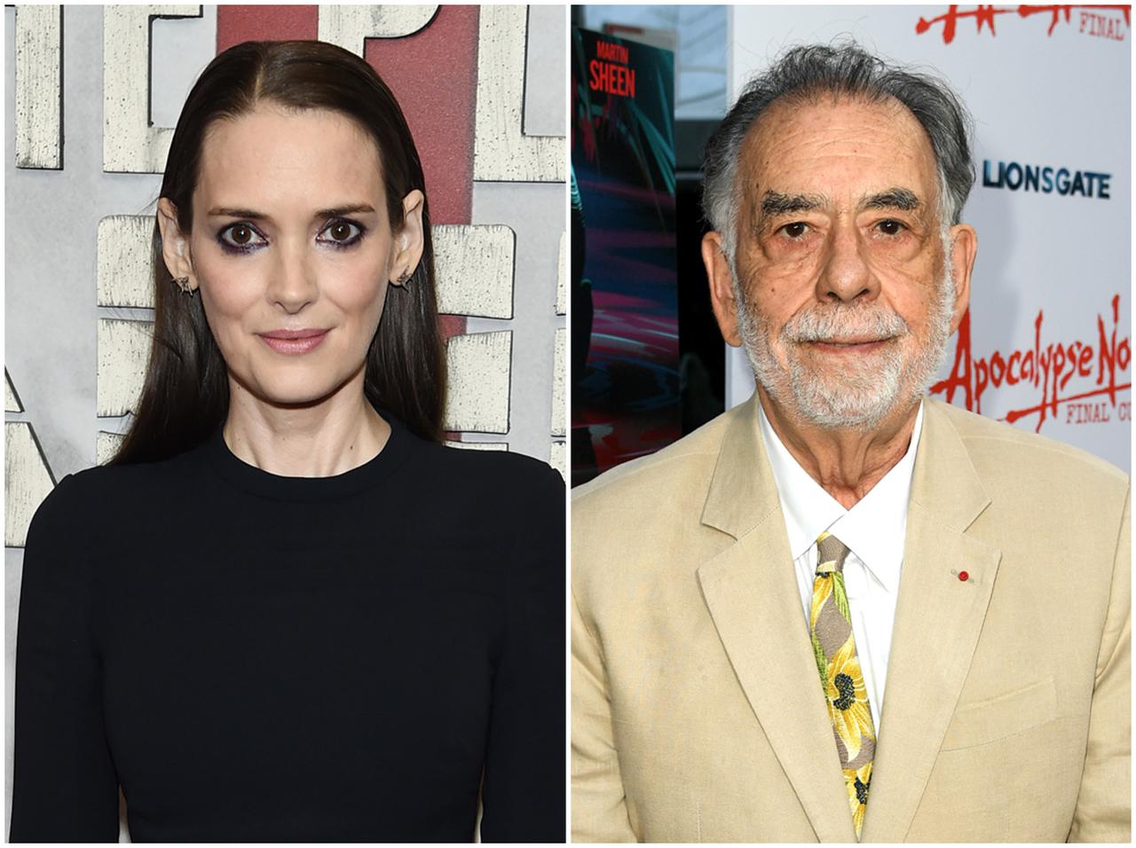 ウィノナ・ライダー、フランシス・フォード・コッポラに侮辱された発言を取り下げ