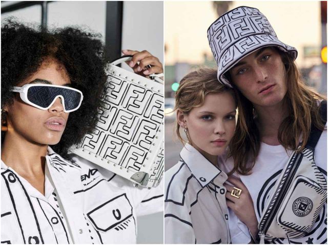 フェンディ、ジョシュア・ヴィーダスとコラボ！テーマは「カリフォルニア スカイ」