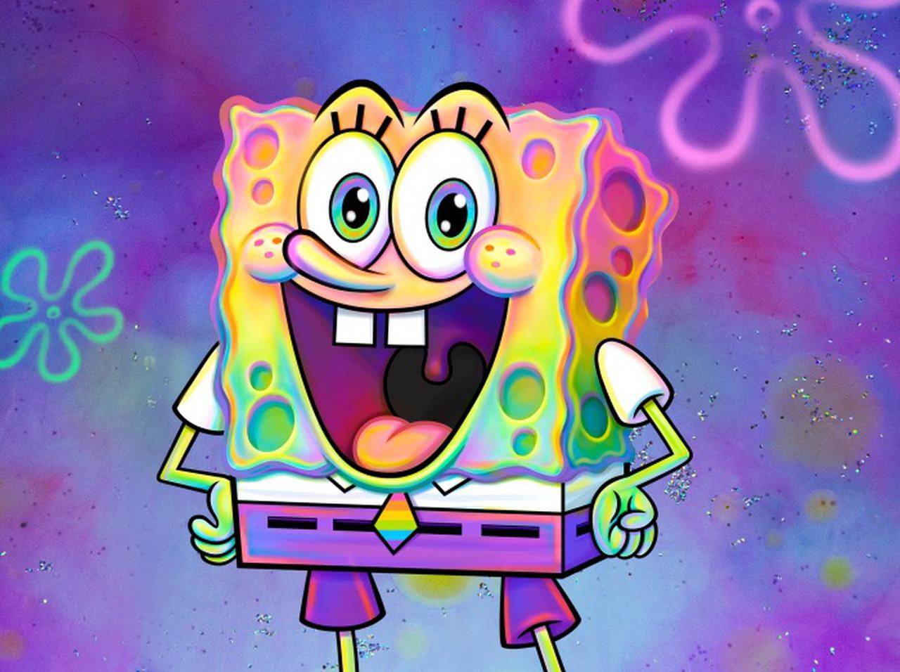 ニコロデオンがスポンジ・ボブをLGBTQのアイコンと並べて紹介、クィアなのではと話題に