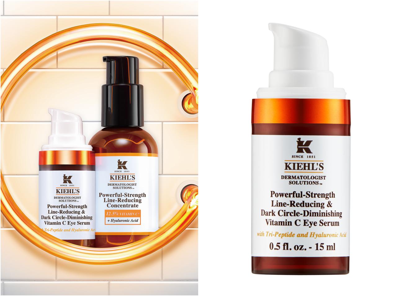 キールズ、ビタミンCで目元をケアするアイセラムを新発売