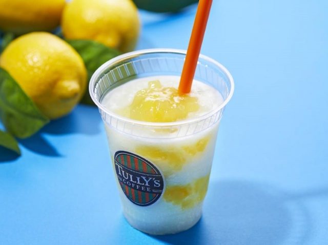 タリーズコーヒー、新作「ナタデココ＆瀬戸内レモンスワークル®」発売