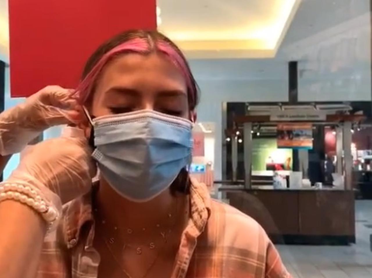 マスク着用で“ピアス”を開けたら『痛い事故』、TikTokerが大号泣「パンデミック中にピアスは開けるな」