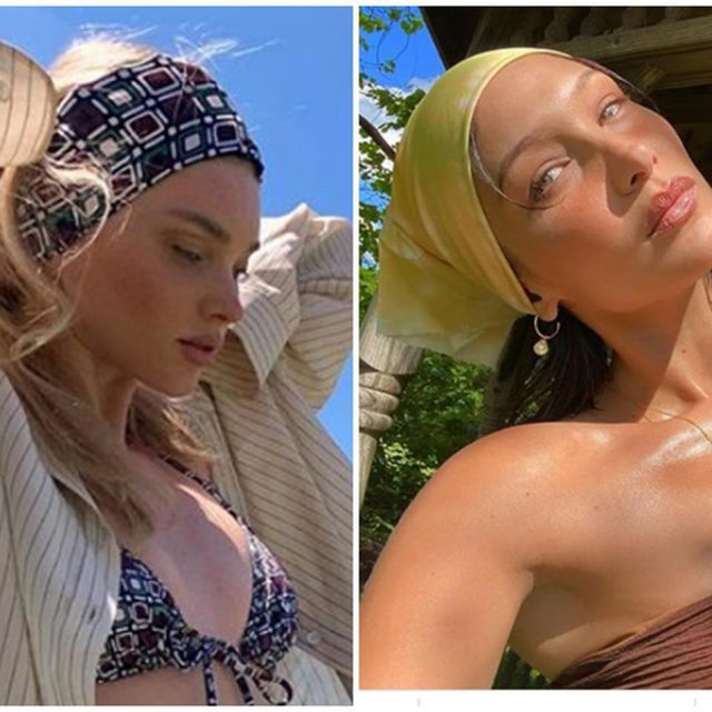 ビーチヘアは「スカーフアレンジ」が今っぽい！セレブが夢中の最旬アレンジ