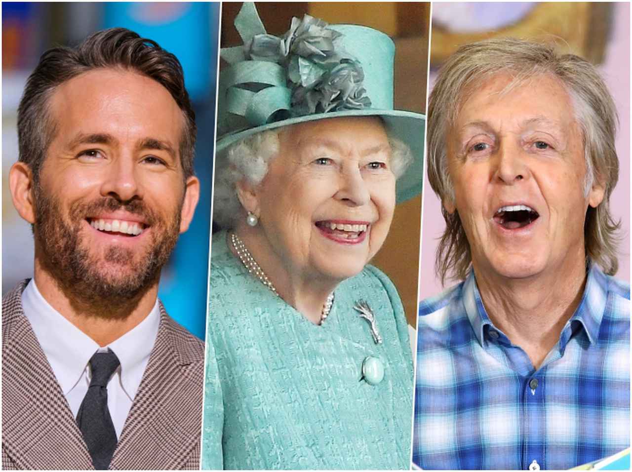 ライアン・レイノルズ、「英王室限定商品」使ってポール・マッカートニーにイタズラ