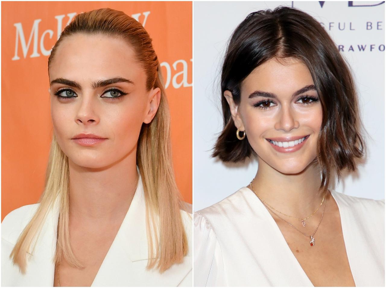 カーラ・デルヴィーニュ&カイア・ガーバーの「麗しすぎる抱擁」にファンがドキドキ