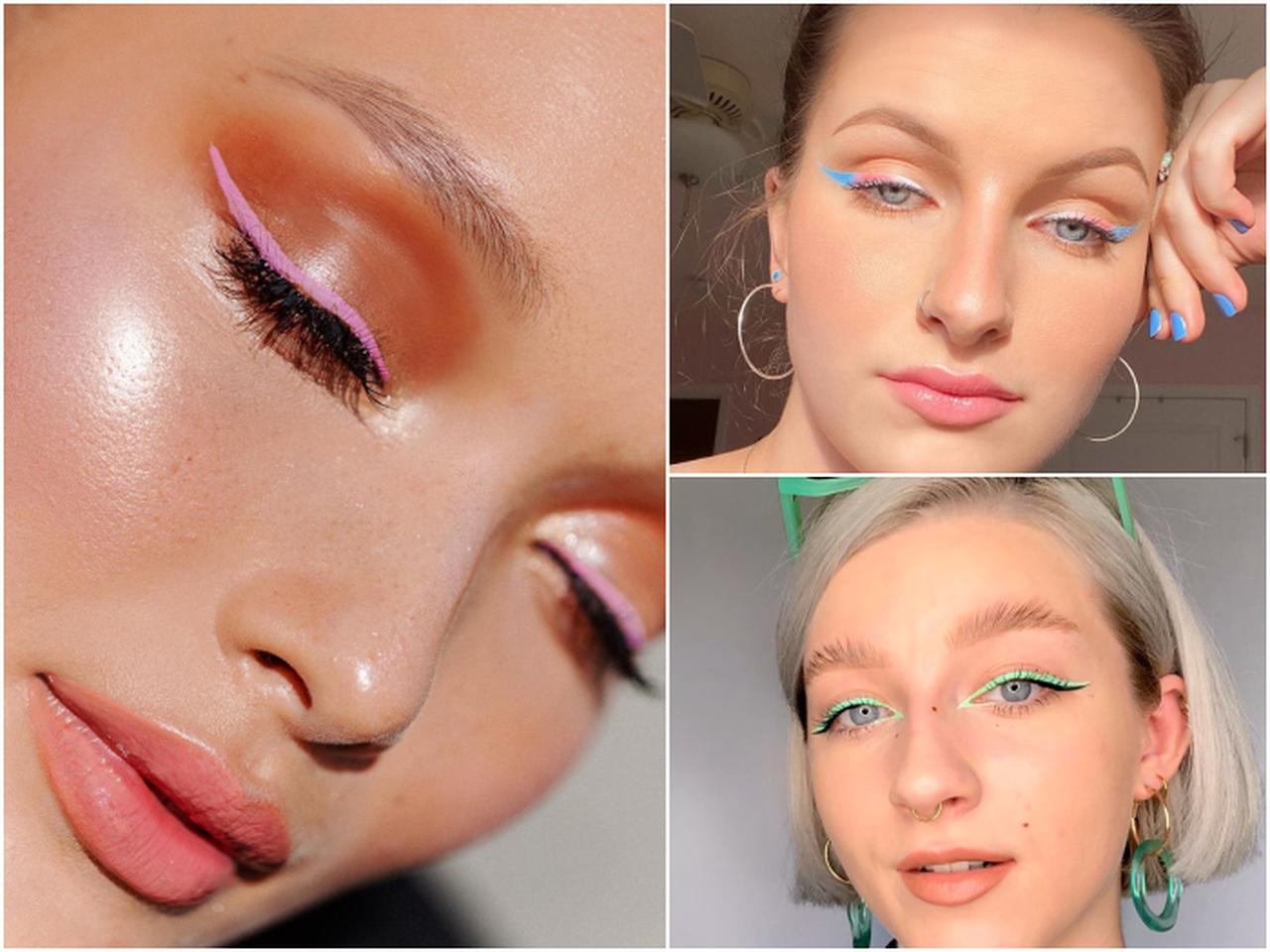 おしゃれ度UP！「カラーアイライナー」で目元の印象チェンジ