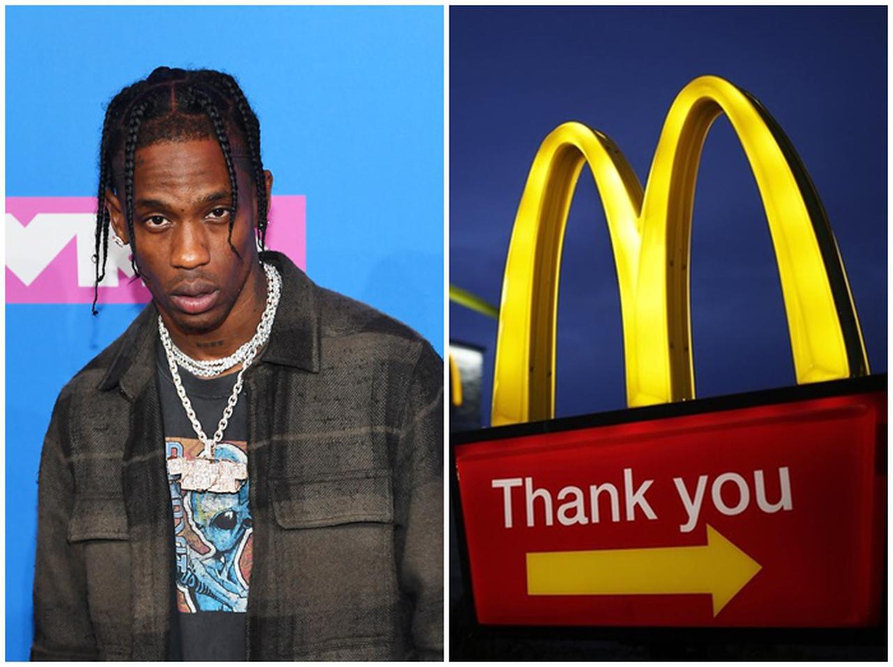 マクドナルドがトラヴィス・スコットとコラボ？謎のコラボが水面下で始動