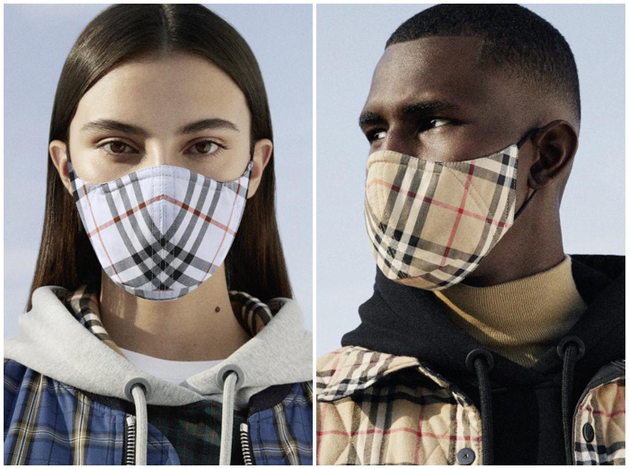 バーバリーがマスクをオンラインで限定販売!売り上げの一部は寄付