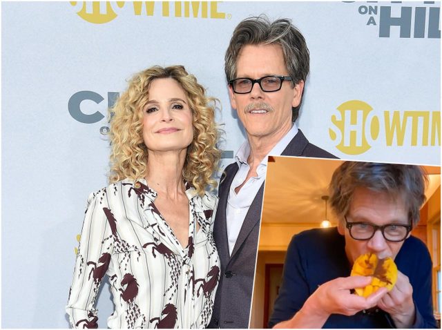 ケビン・ベーコン、妻を起こさないよう静かにマンゴーの食べ方を紹介する動画がカワイイ