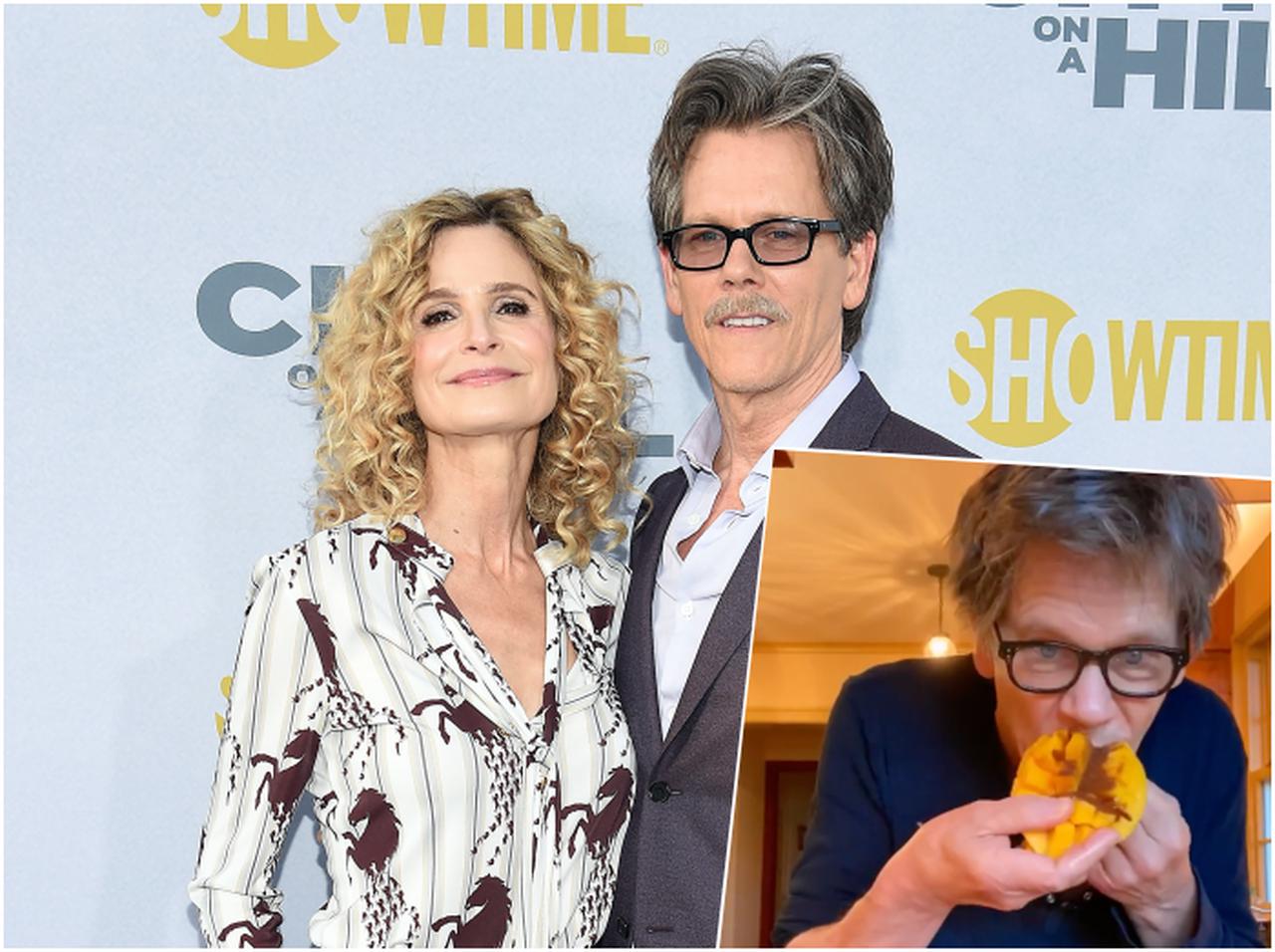 ケビン・ベーコン、妻を起こさないよう静かにマンゴーの食べ方を紹介する動画がカワイイ