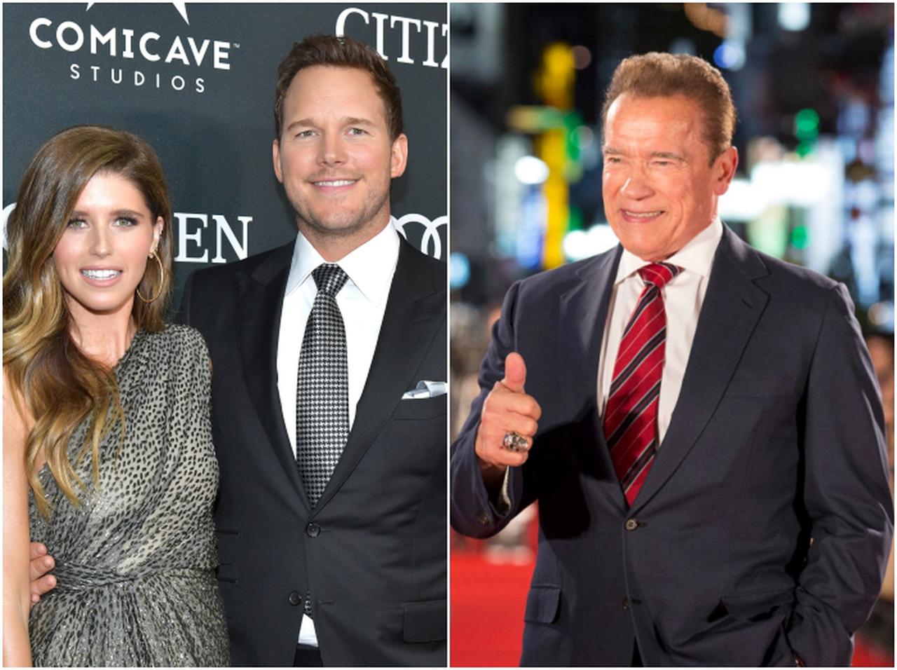 クリス・プラットの妻が出産！「シュワちゃん」に初孫誕生