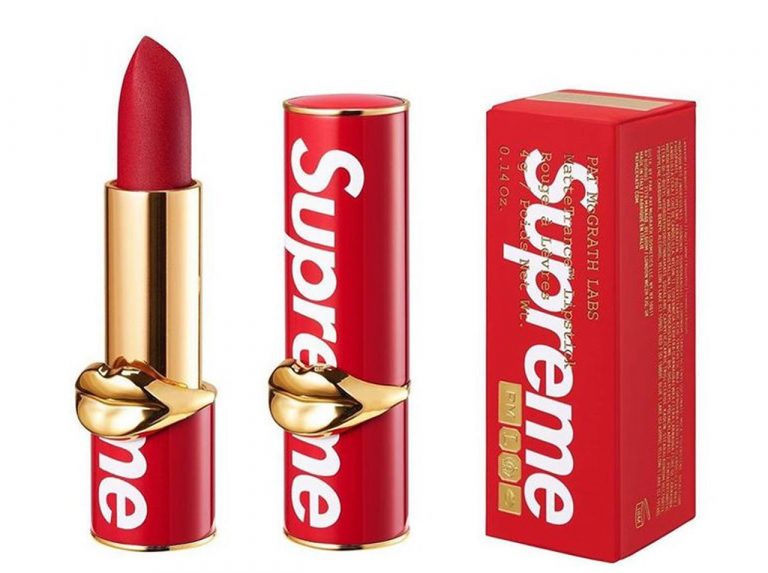 シュプリームがコスメブランドと初コラボ！鮮やかな赤リップを発売