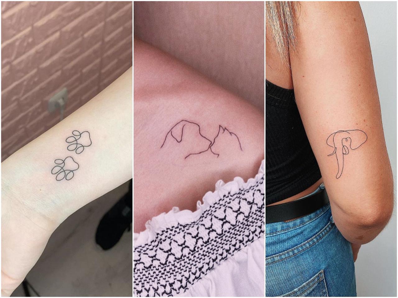 さりげない動物たちが可愛い！オシャレな「アニマルタトゥー」7選