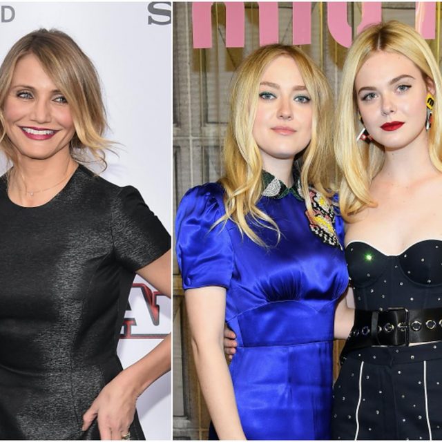 キャメロン・ディアスがTikTokデビュー！ダコタ＆エル・ファニング姉妹が「ワイン・チャレンジ」で反応