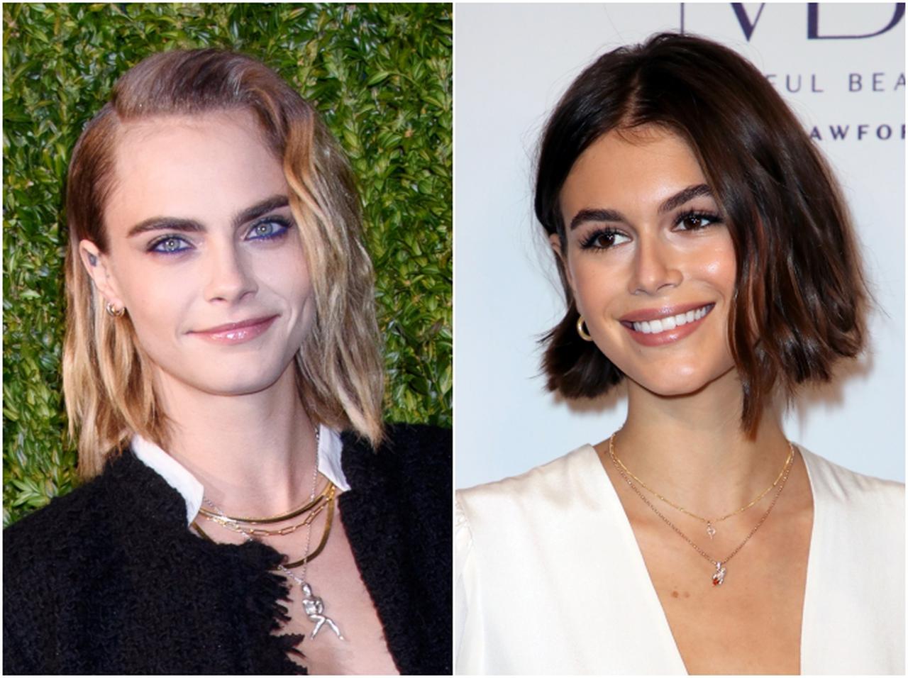 カーラ・デルヴィーニュ＆カイア・ガーバー「絶対バレないお揃いタトゥー」をゲット