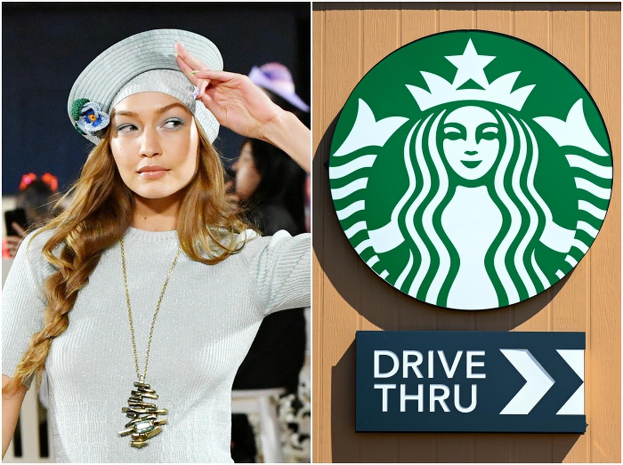 ジジ・ハディッド、スターバックスで前に並んだ客の「厚意」に感激 自身もマネする