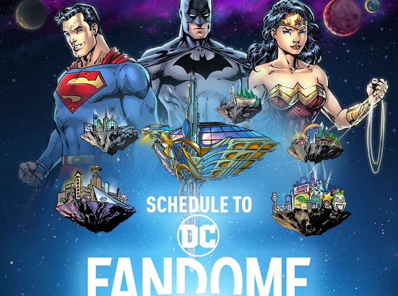 DC ファンドーム(DC FanDome)全ラインナップとタイムテーブル
