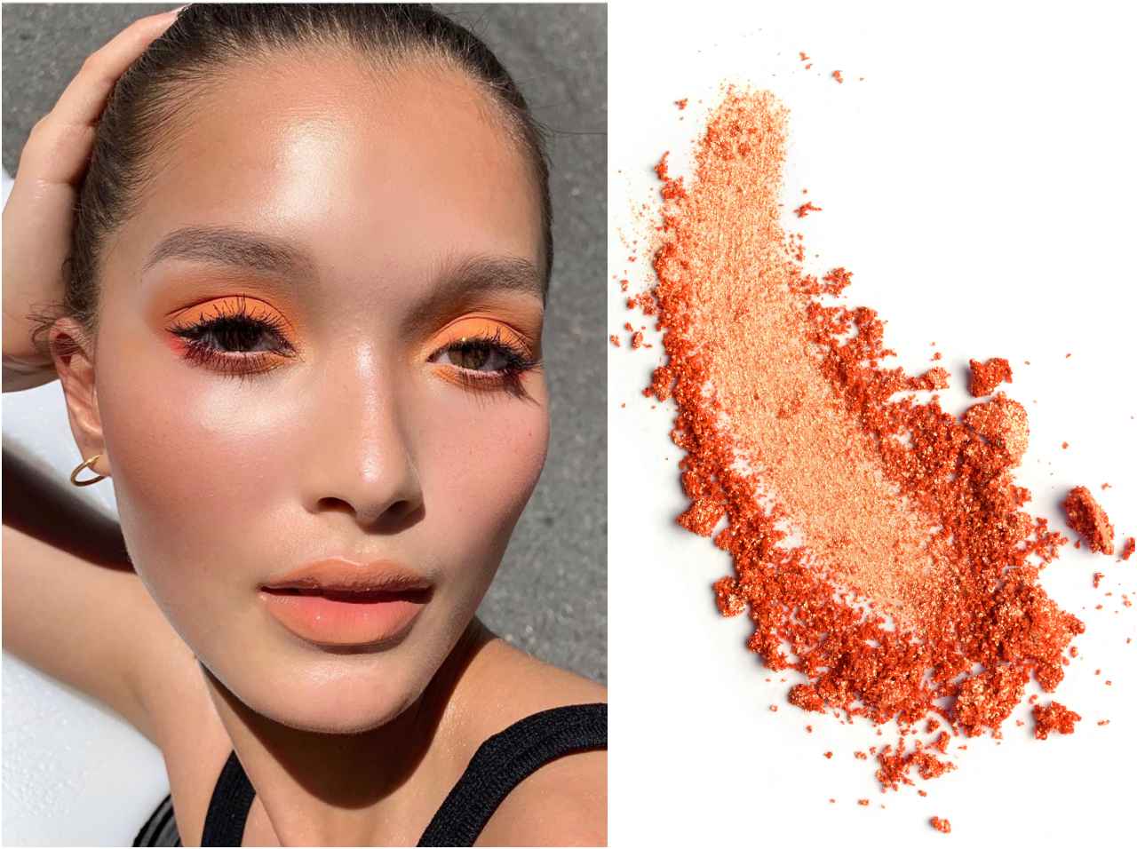 この夏旬の「オレンジアイメイク」がジューシーでカワイイ！