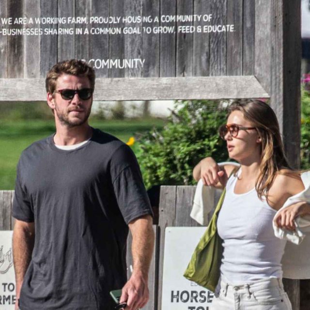 リアム・ヘムズワース、地元のレストランで恋人ガブリエラ・ブルックスとデート