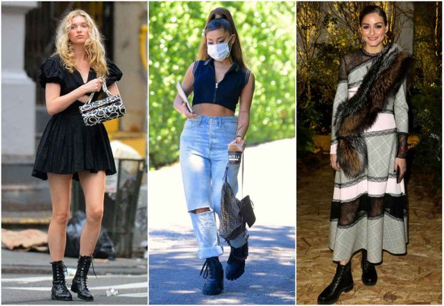 秋の本命は「コンバットブーツ」！アリアナ・グランデなど人気セレブが愛用