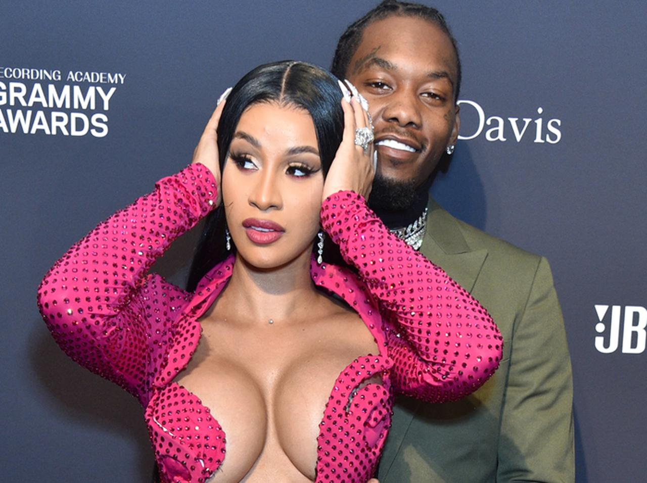 カーディ・B、浮気夫が「別の女性を妊娠させた」疑惑に沈黙を破る