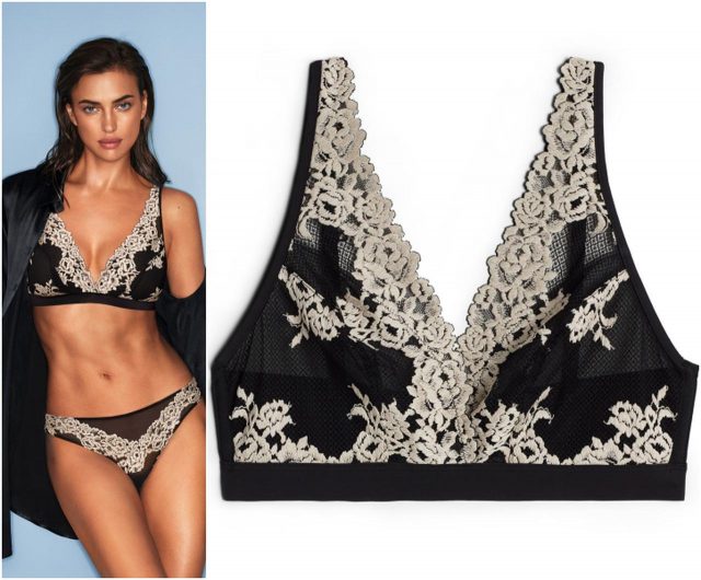 イリーナ・シェイクが纏う、「インティミッシミ」の新作ランジェリー