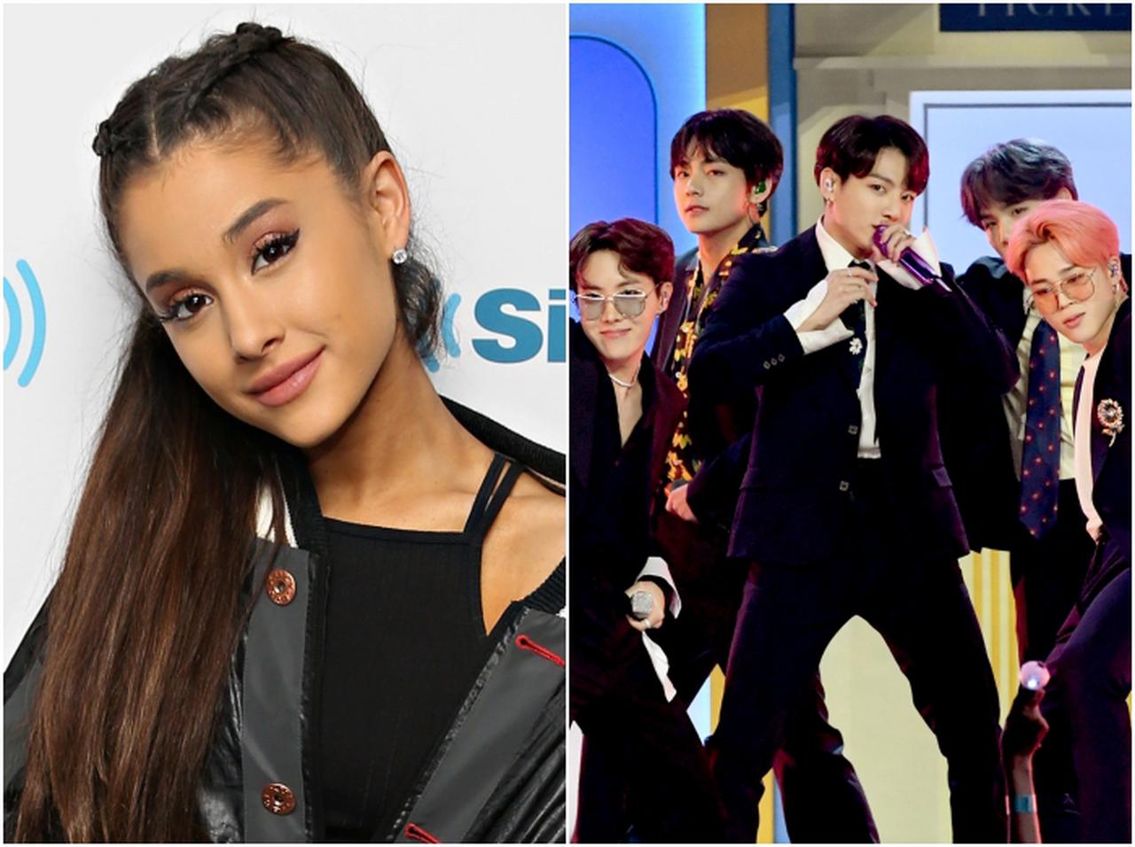 アリアナ・グランデがBTSの「お気に入りメンバー」とコラボか 激似音源にファン騒然