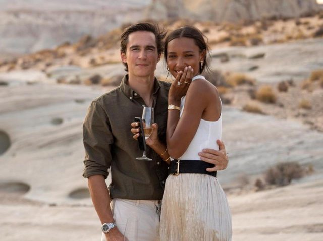 ヴィクシーモデルのジャスミン・トゥークスが婚約、プロポーズの方法がロマンチックすぎる…！