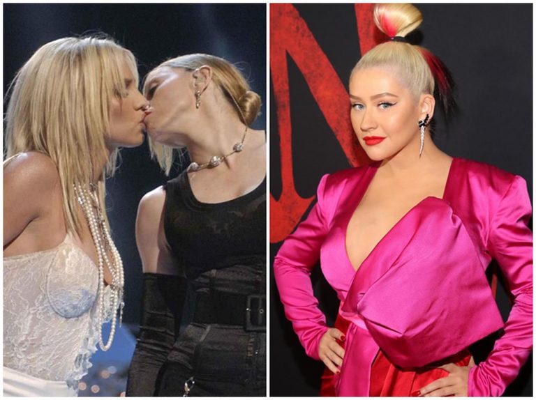クリスティーナ・アギレラ、マドンナとブリトニーのキスは「衝撃的ではなかった」