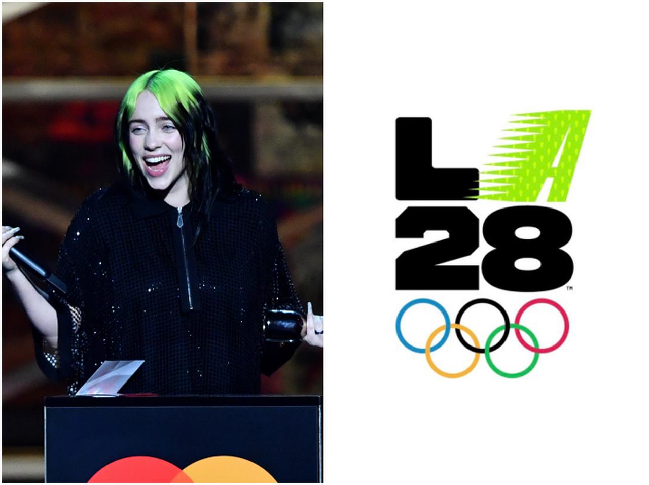 ビリー・アイリッシュら26人が手掛けた2028年ロサンゼルス五輪の公式ロゴが最高すぎる