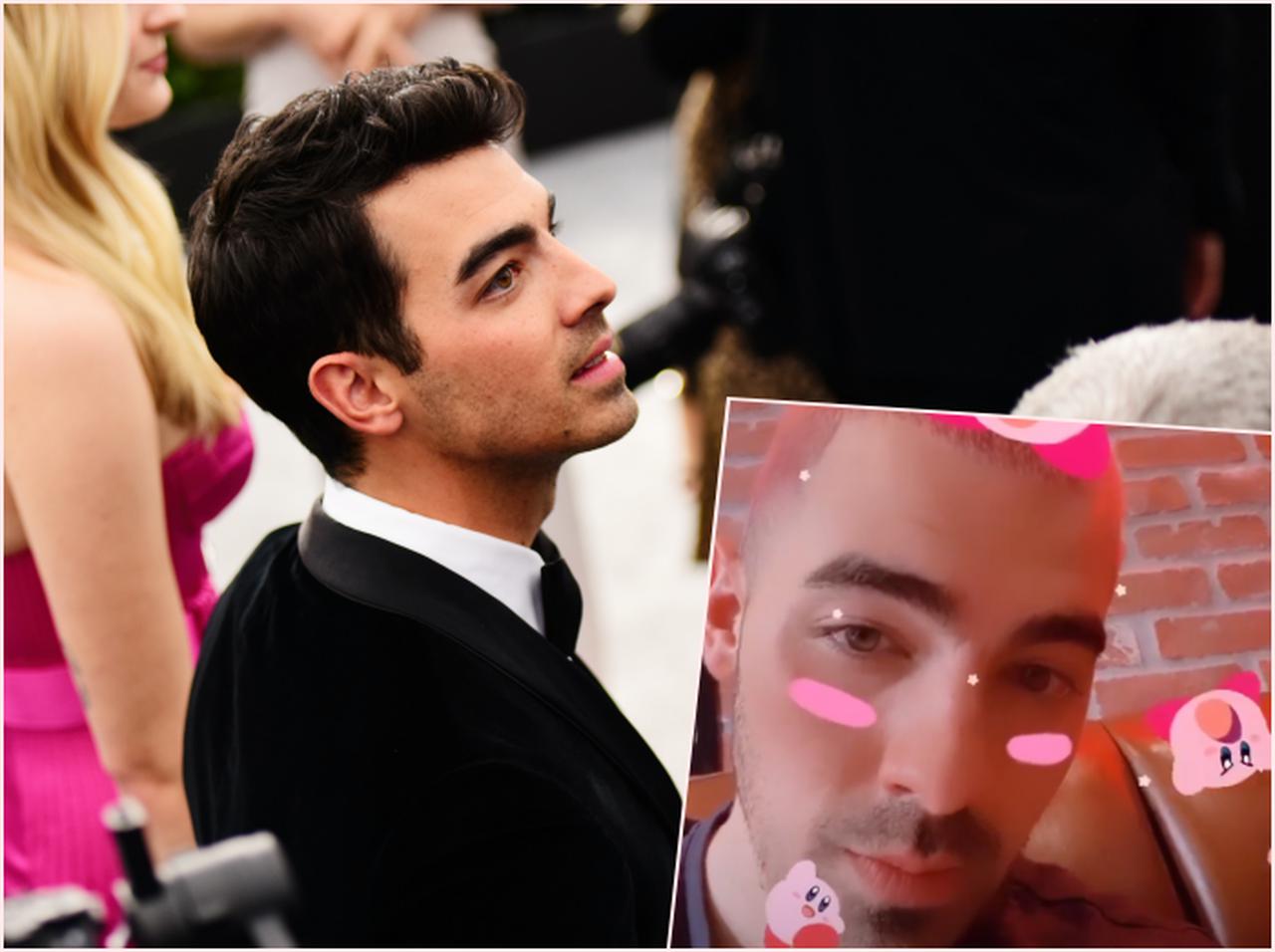 カービィと「共演」!ジョー・ジョナスが乳がん啓発のために髪をピンクに