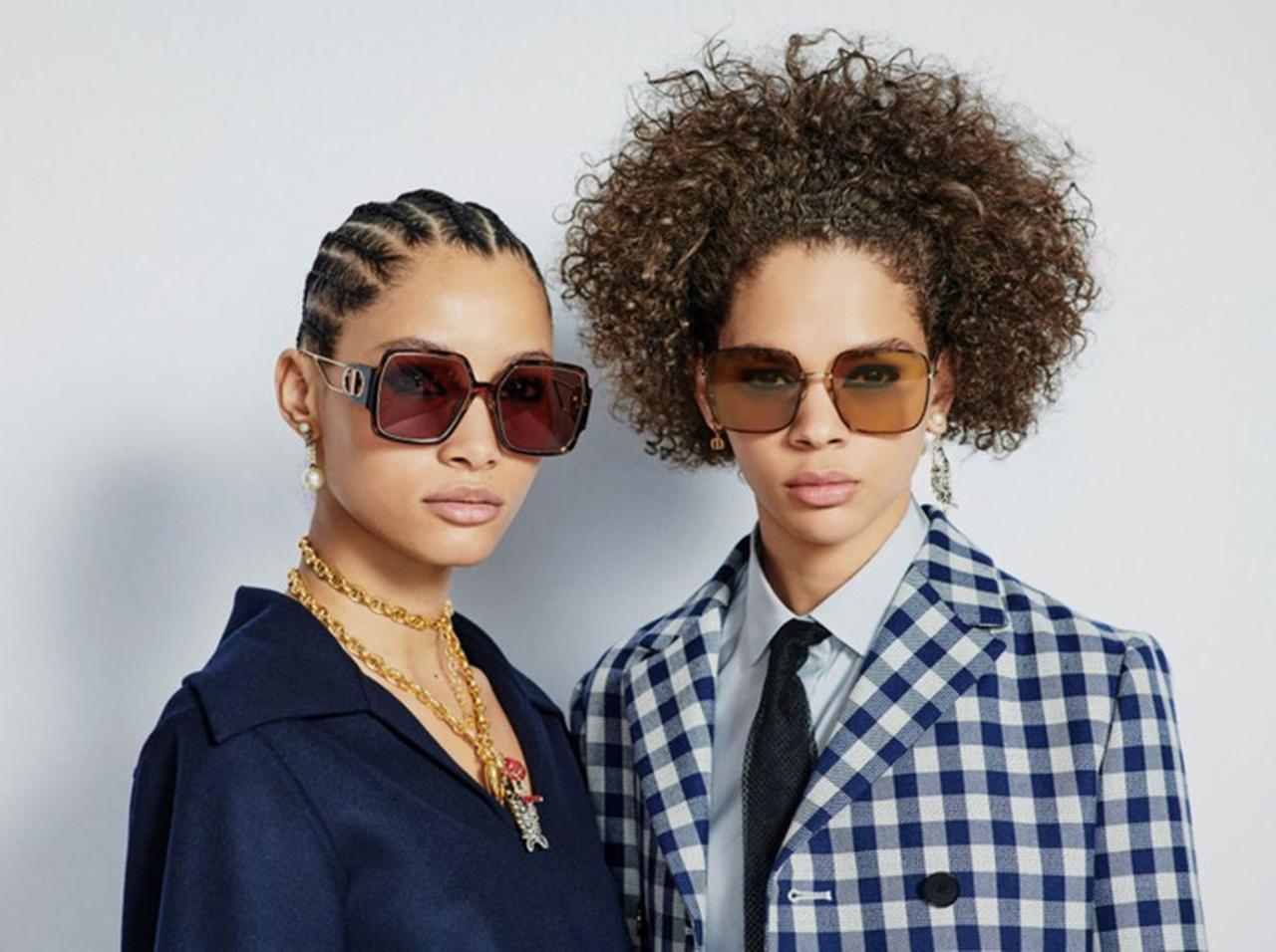 ディオールの新作サングラスは個性的なスクエアシェイプ