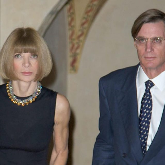 米Vogue編集長アナ・ウィンター、20年以上連れ添った夫と離婚と報道