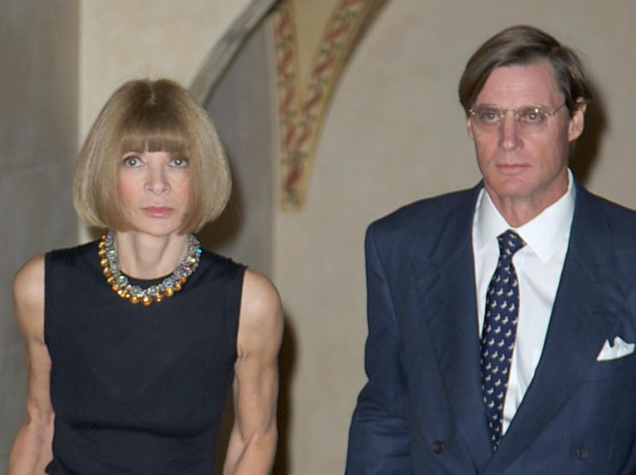 米Vogue編集長アナ・ウィンター、20年以上連れ添った夫と離婚と報道