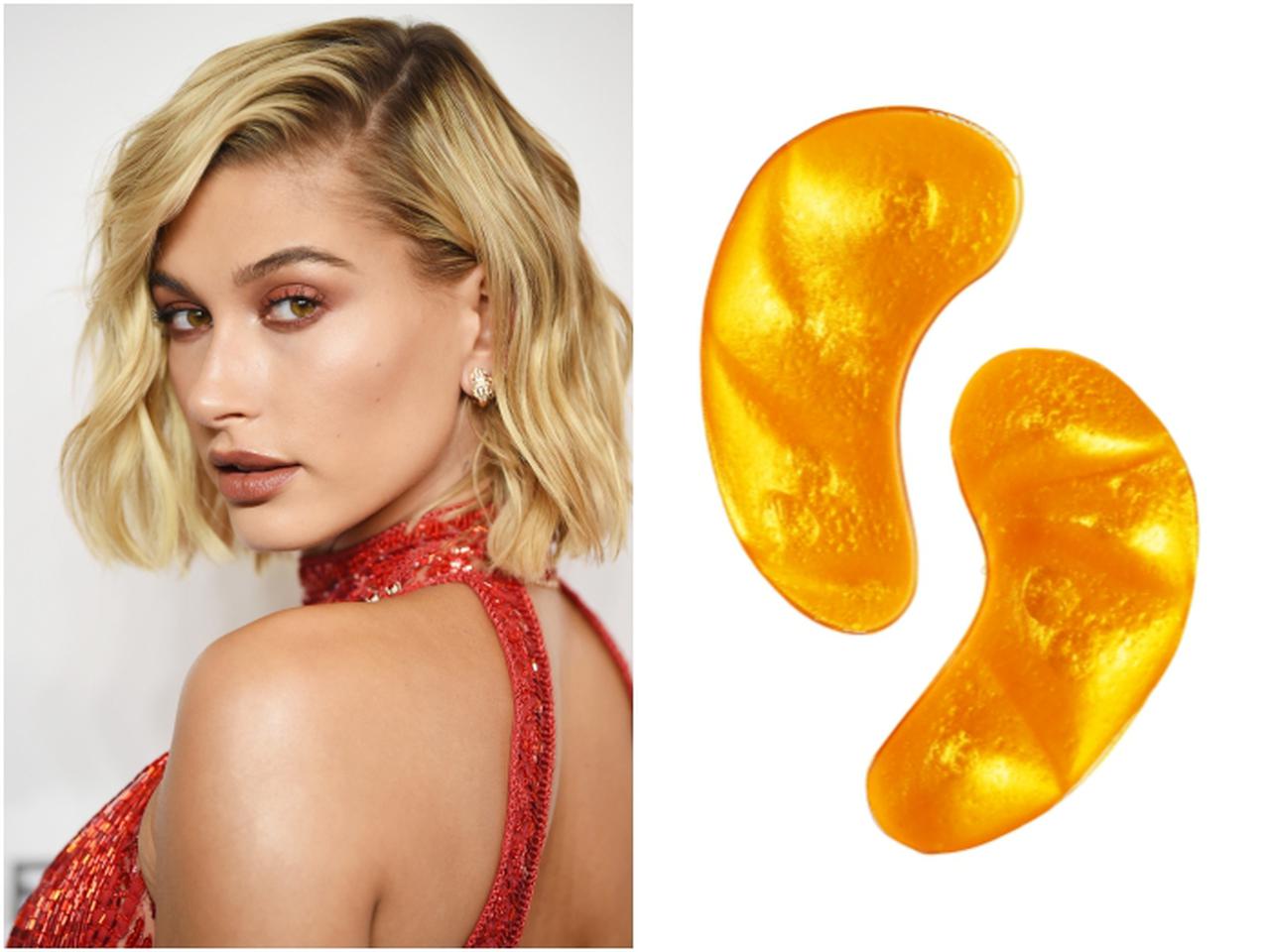 ヘイリー・ビーバーが愛用する「ハート型のアイパック」が可愛いすぎと話題♡