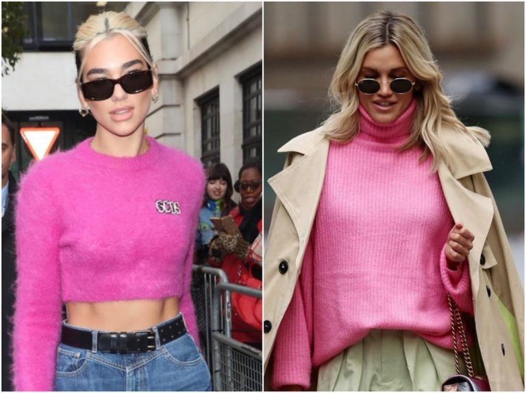 この冬「ストロングピンク」に注目!セレブがお手本の最旬コーデ