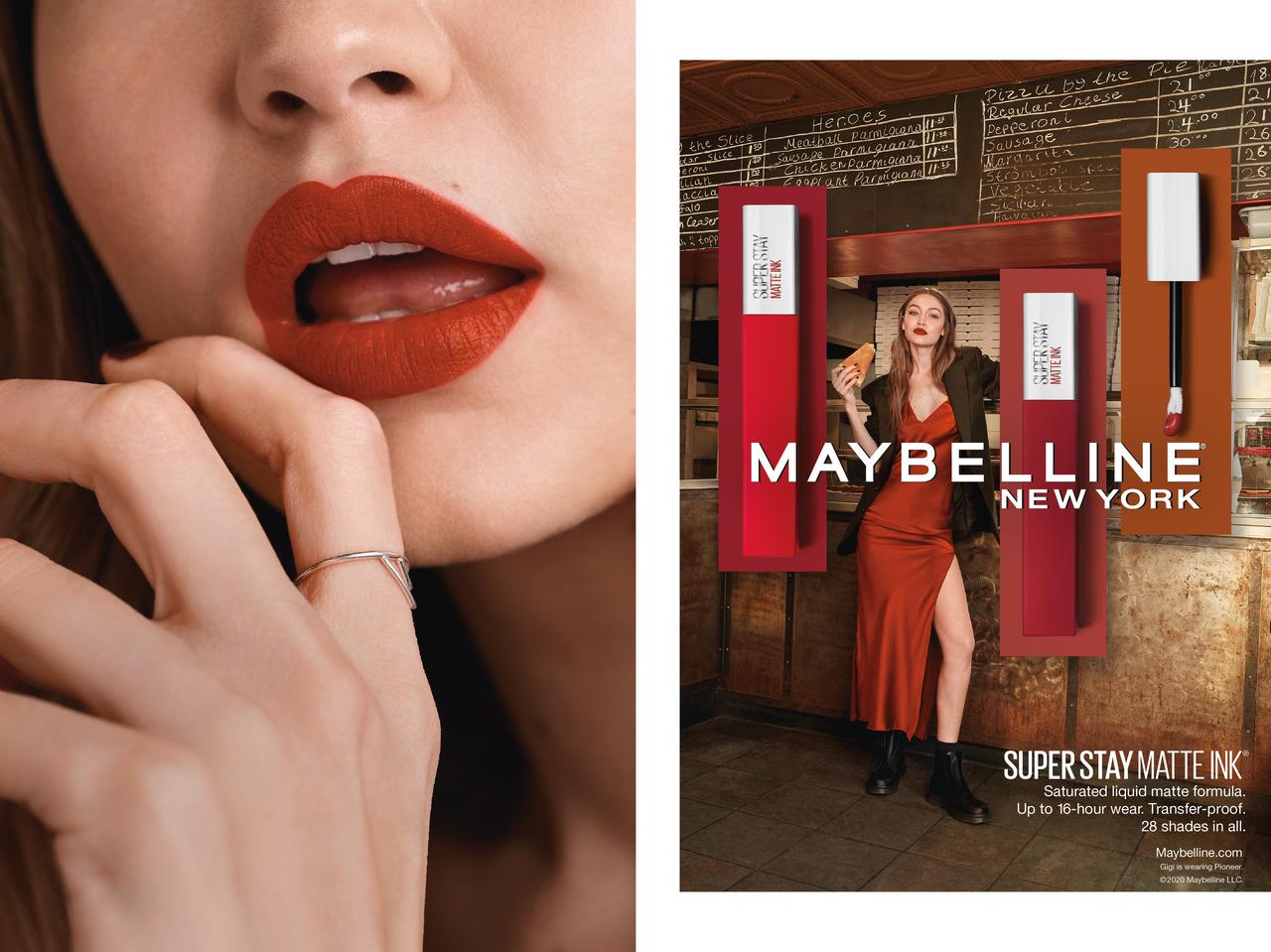 メイベリンの“落ちないリップ”から秋色テラコッタカラーが新登場