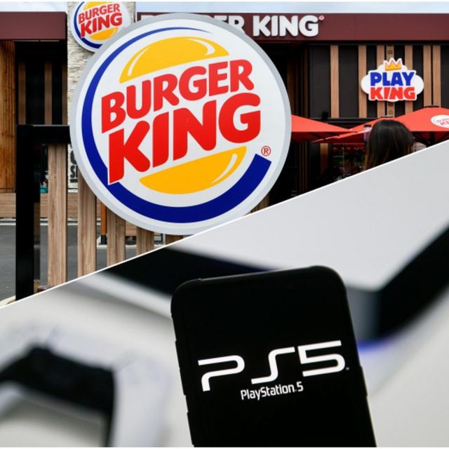 550円でPS5プレゼント！米バーガーキングの太っ腹企画に参加者は大興奮