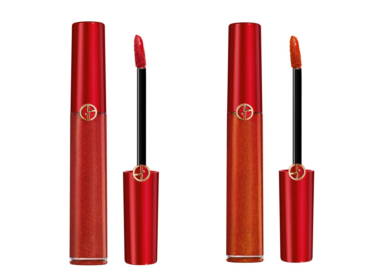 アルマーニ ビューティ、ゴールドパールが煌めく「リップ マエストロ ゴールドマニア」が復刻