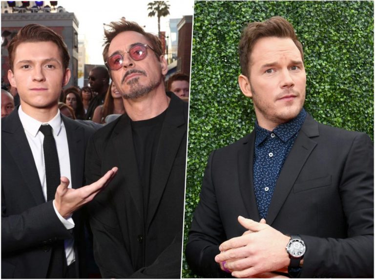 ロバート・ダウニー・Jr.、クリス・プラットを庇うためトム・ホランドを“犠牲”に？