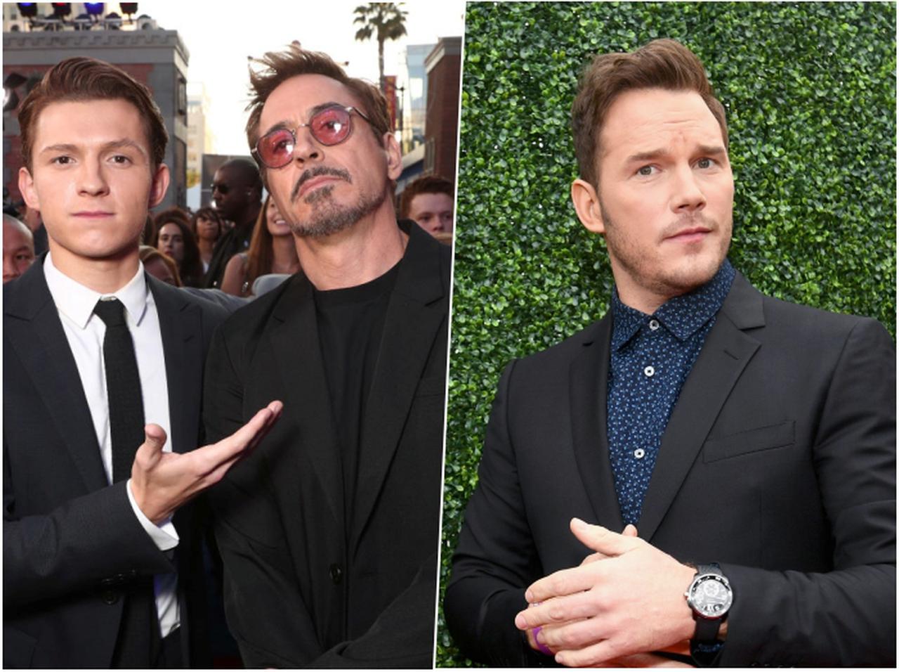 ロバート・ダウニー・Jr.、クリス・プラットを庇うためトム・ホランドを“犠牲”に?