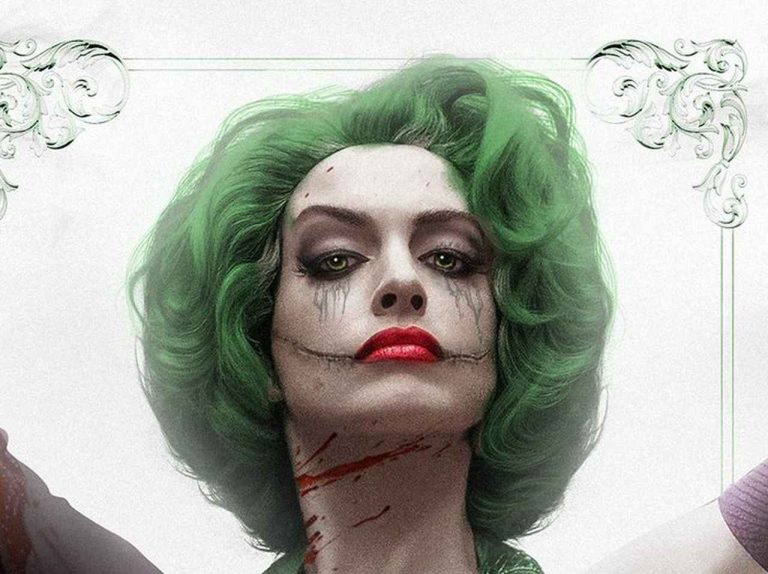 アン・ハサウェイを“ジョーカー化”⁉︎ ファンアートの完成度が高すぎる