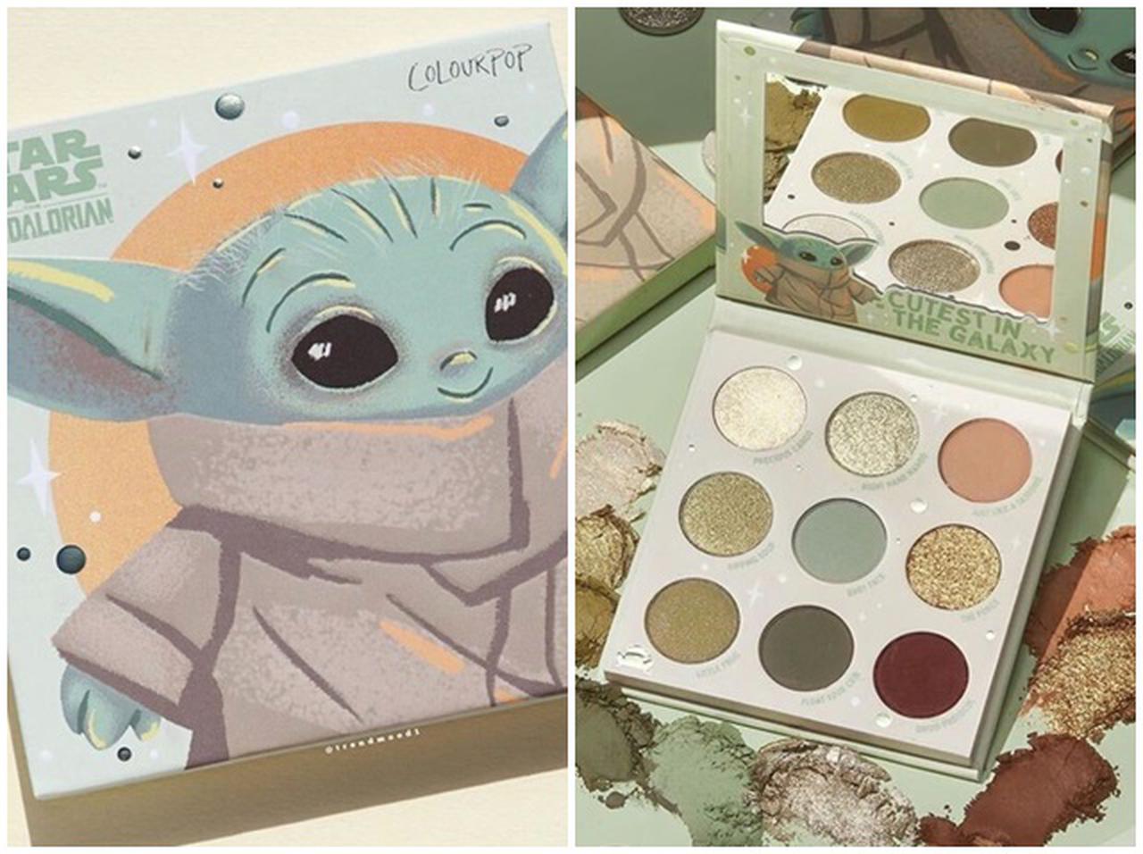 ベビーヨーダがコスメブランドとコラボ!キュートな限定パレットが発売