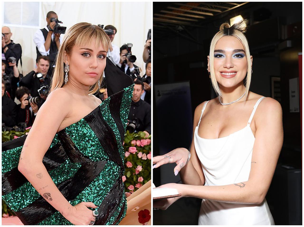 マイリー・サイラスとデュア・リパがついにコラボか！？撮影中の姿をキャッチ