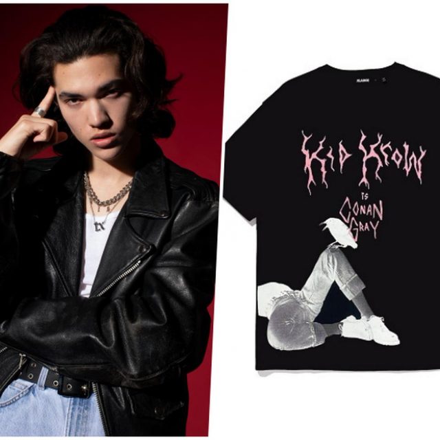 コナン・グレイ、XLARGEとのコラボTシャツの発売が決定
