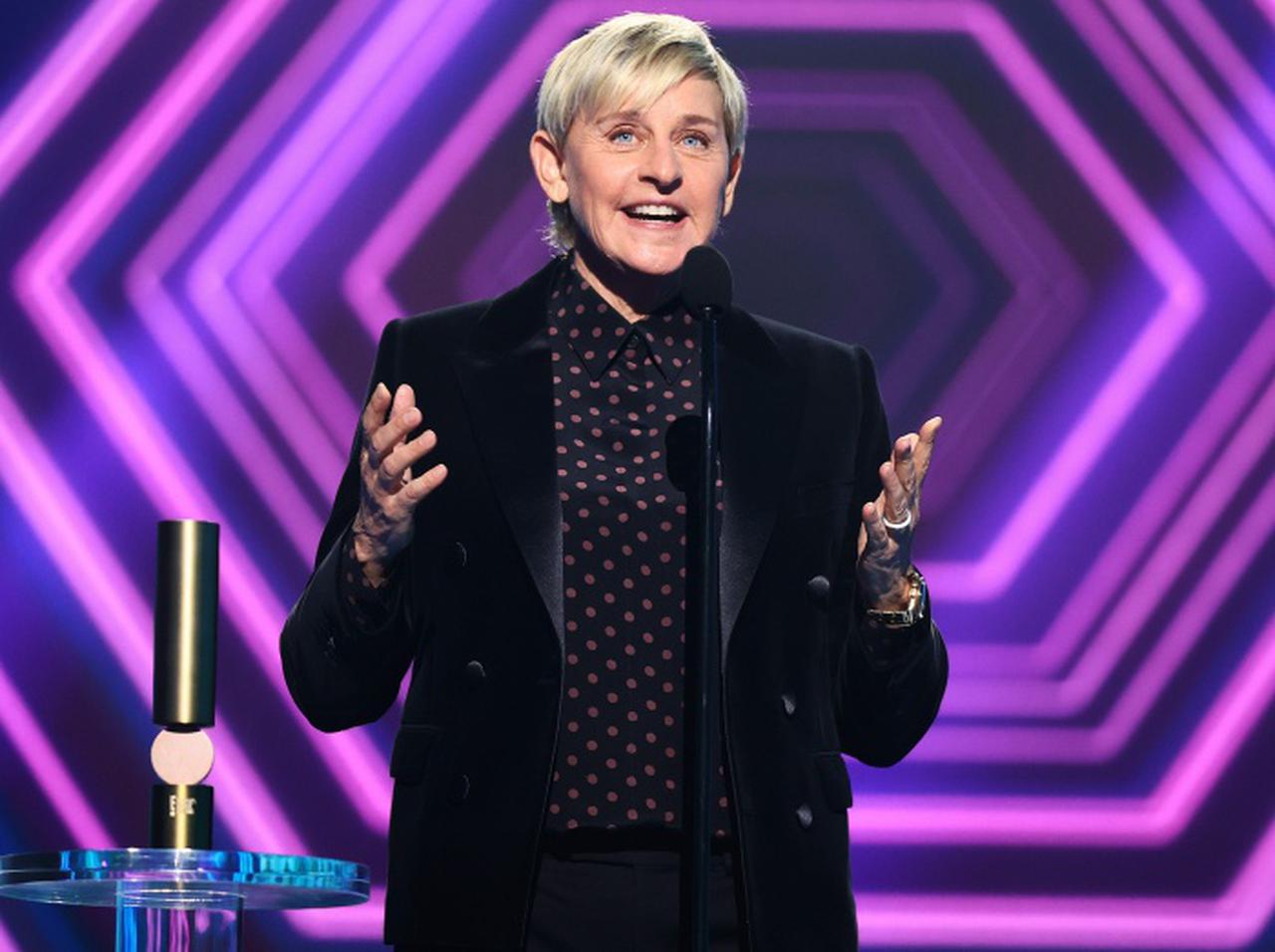 エレン・デジェネレス、劣悪な労働環境が露呈した『エレンの部屋』のスタッフに感謝【ピープルズ・チョイス】